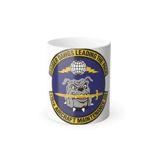 116th Aircraft Maintenance Squadron (U.S. Air Force) Color Changing Mug 11oz - Go Mug Yourself