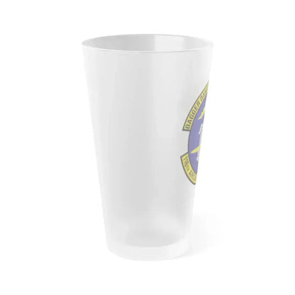 116th Aircraft Maintenance Squadron (U.S. Air Force) Frosted Pint Glass 16oz - Go Mug Yourself