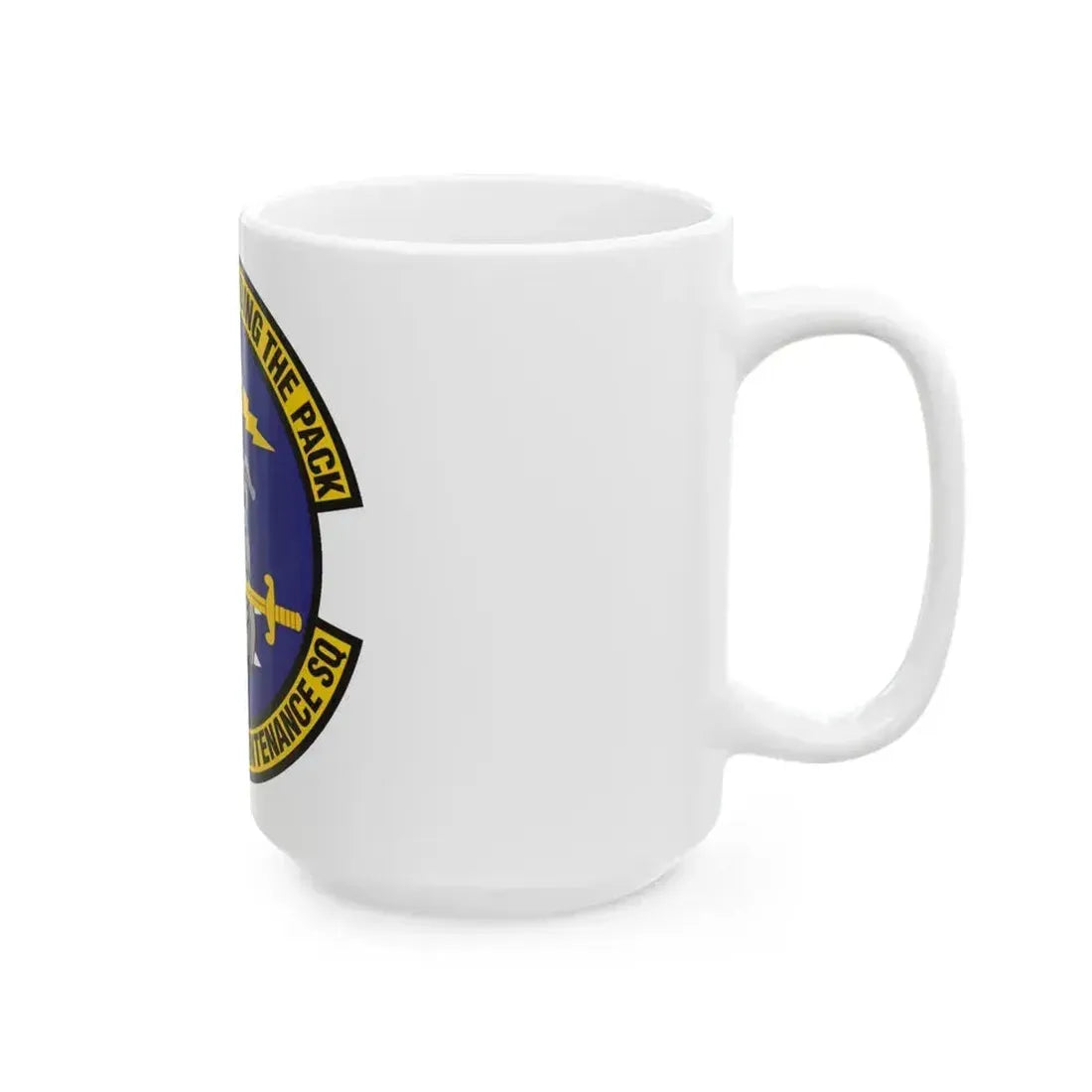 116th Aircraft Maintenance Squadron (U.S. Air Force) White Coffee Mug - Go Mug Yourself