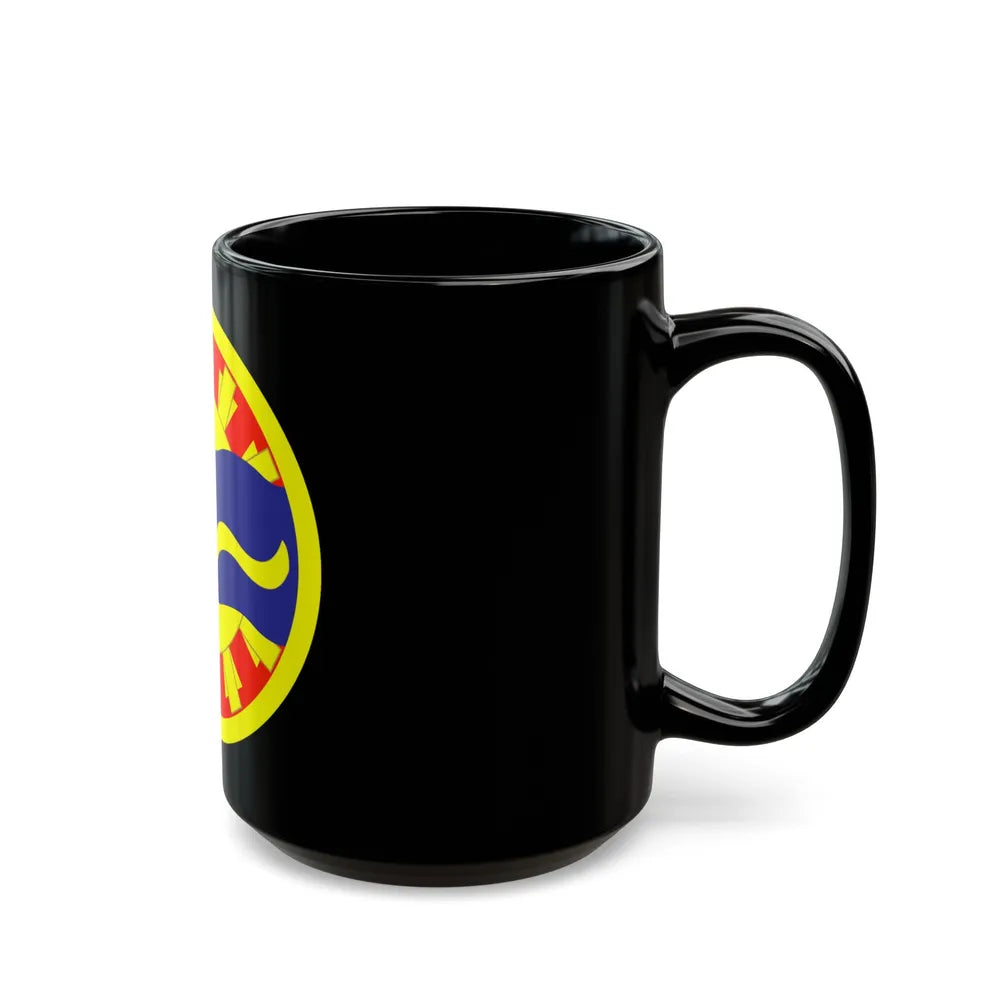 116th Cavalry Brigade Combat Team (U.S. Army) Black Coffee Mug-Go Mug Yourself