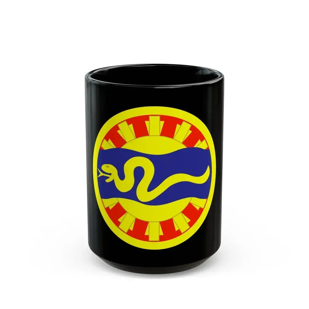 116th Cavalry Brigade Combat Team (U.S. Army) Black Coffee Mug 15oz - Go Mug Yourself