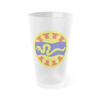 116th Cavalry Brigade Combat Team (U.S. Army) Frosted Pint Glass 16oz Default Title - Go Mug Yourself
