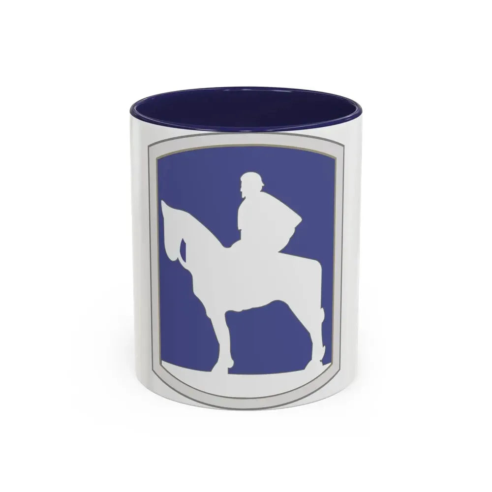 116th Infantry Brigade Combat Team 2 (U.S. Army) Accent Coffee Mug 11oz Navy - Go Mug Yourself