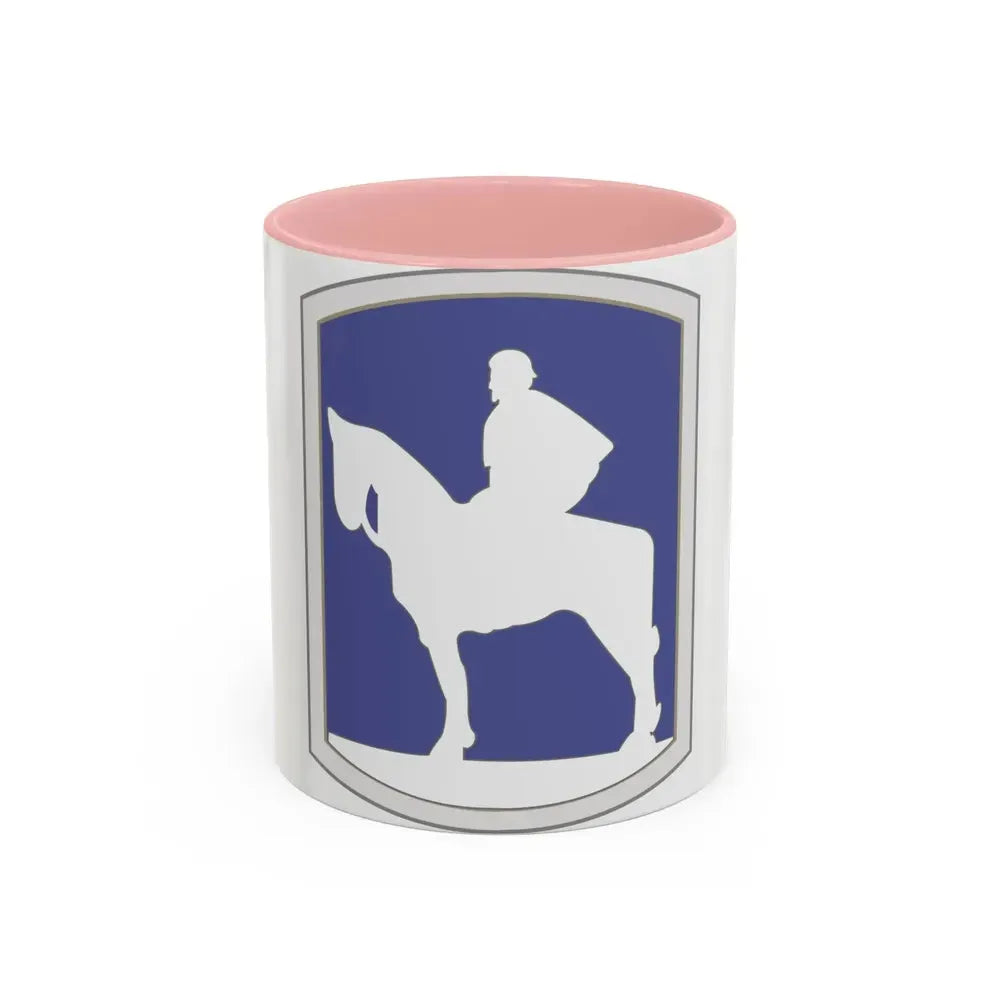 116th Infantry Brigade Combat Team 2 (U.S. Army) Accent Coffee Mug 11oz Pink - Go Mug Yourself