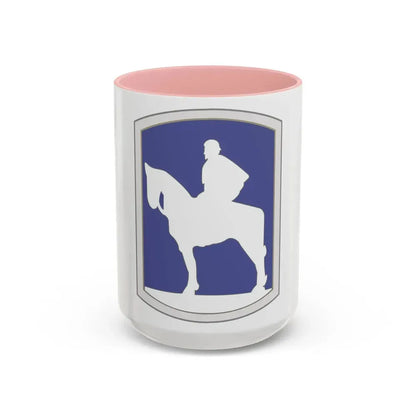 116th Infantry Brigade Combat Team 2 (U.S. Army) Accent Coffee Mug 15oz Pink - Go Mug Yourself