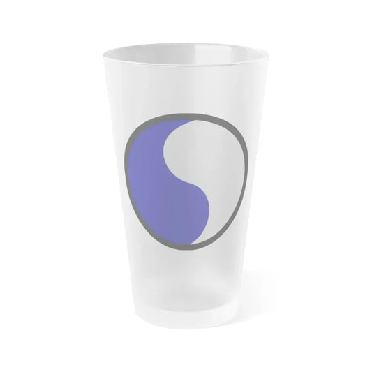 116th Infantry Brigade Combat Team (U.S. Army) Frosted Pint Glass 16oz Default Title - Go Mug Yourself