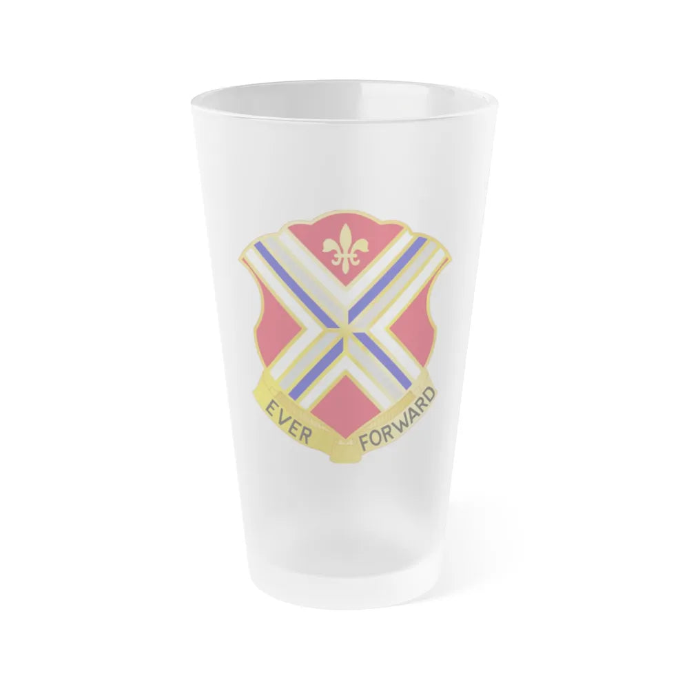 116th Infantry Regiment (U.S. Army) Frosted Pint Glass 16oz-Go Mug Yourself