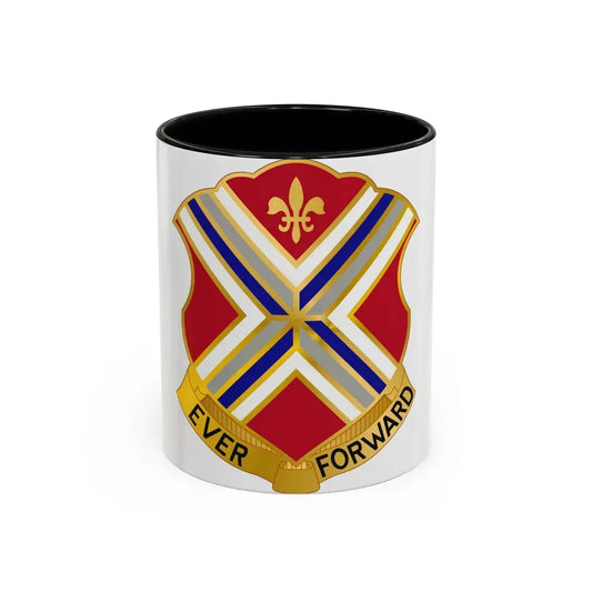116th Infantry Regiment (U.S. Army) Accent Coffee Mug 11oz Black - Go Mug Yourself