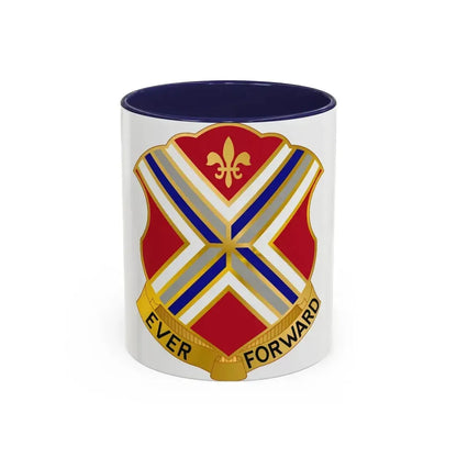 116th Infantry Regiment (U.S. Army) Accent Coffee Mug 11oz Navy - Go Mug Yourself