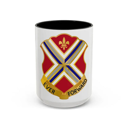 116th Infantry Regiment (U.S. Army) Accent Coffee Mug 15oz Black - Go Mug Yourself
