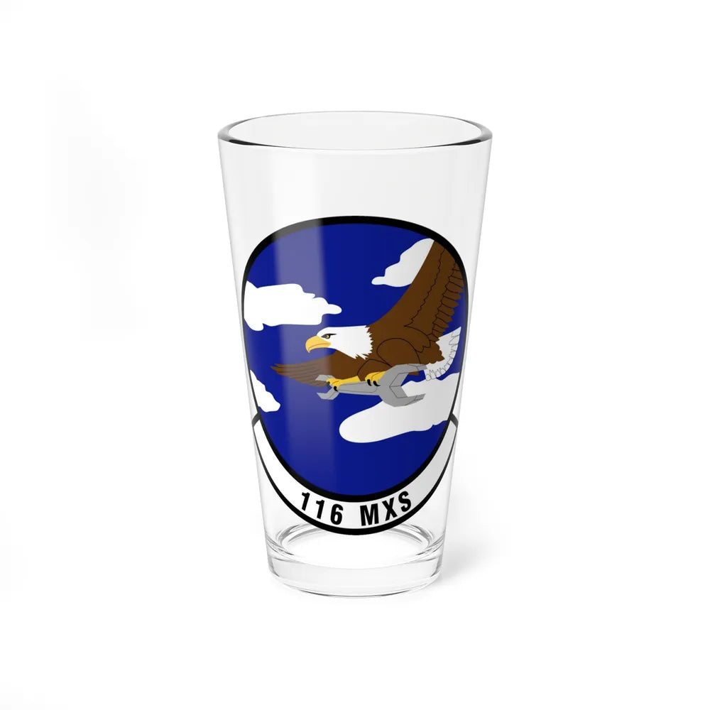 116th Maintenance Squadron (U.S. Air Force) Pint Glass 16oz-16oz-Go Mug Yourself