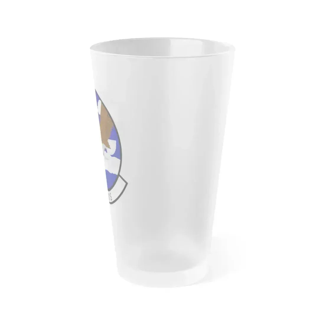 116th Maintenance Squadron (U.S. Air Force) Frosted Pint Glass 16oz - Go Mug Yourself