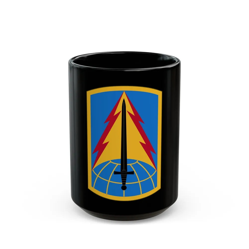 116th Military Intelligence Brigade (U.S. Army) Black Coffee Mug-15oz-Go Mug Yourself