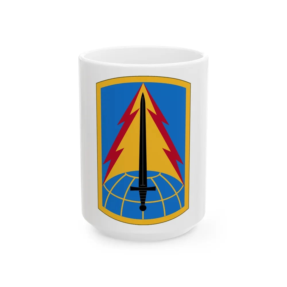 116th Military Intelligence Brigade (U.S. Army) White Coffee Mug-15oz-Go Mug Yourself