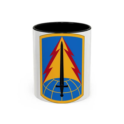116th Military Intelligence Brigade (U.S. Army) Accent Coffee Mug 11oz Black - Go Mug Yourself