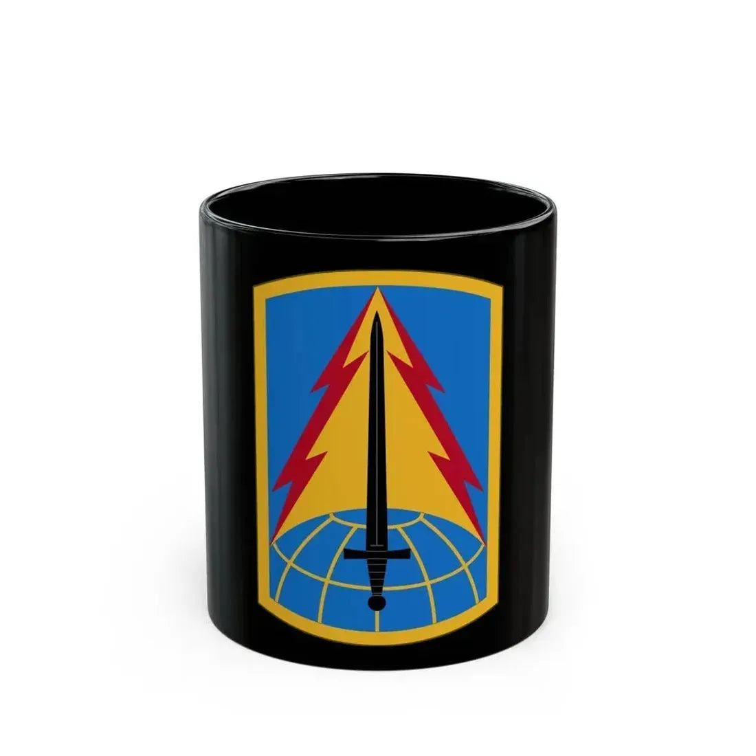 116th Military Intelligence Brigade (U.S. Army) Black Coffee Mug 11oz - Go Mug Yourself