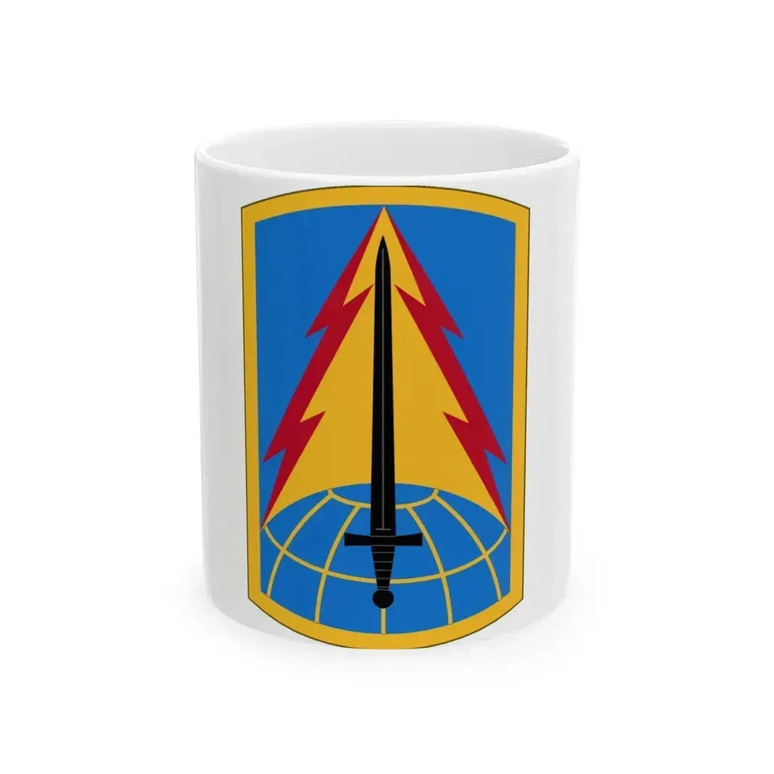 116th Military Intelligence Brigade (U.S. Army) White Coffee Mug 11oz - Go Mug Yourself