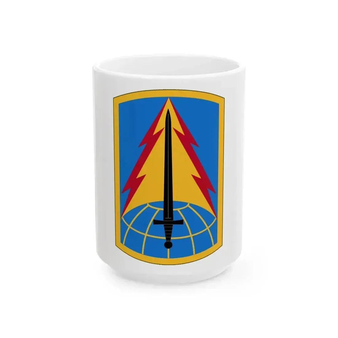 116th Military Intelligence Brigade (U.S. Army) White Coffee Mug 15oz - Go Mug Yourself