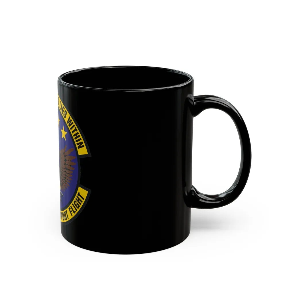 116th Mission Support Flight (U.S. Air Force) Black Coffee Mug-Go Mug Yourself