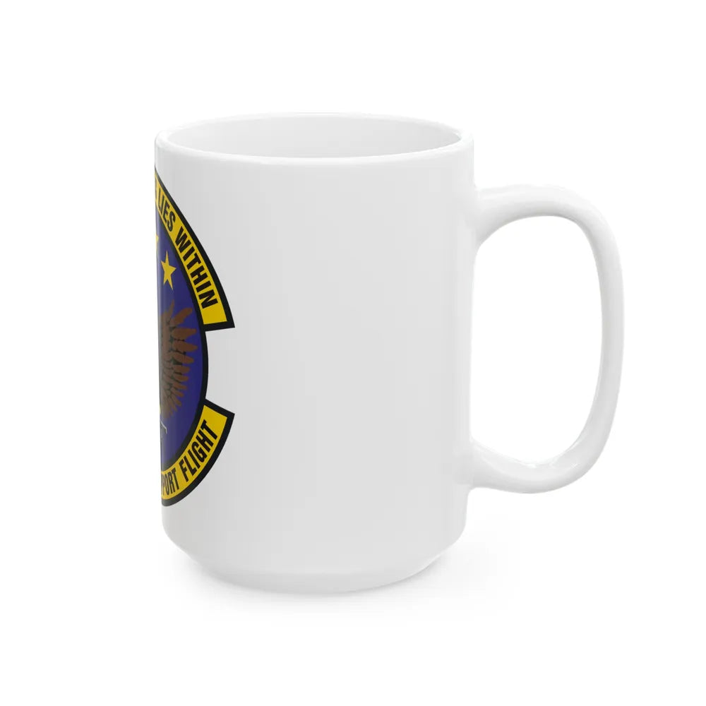 116th Mission Support Flight (U.S. Air Force) White Coffee Mug-Go Mug Yourself