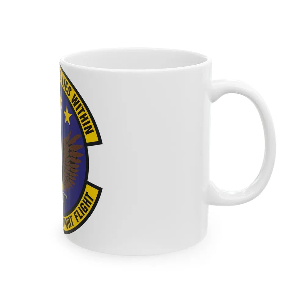 116th Mission Support Flight (U.S. Air Force) White Coffee Mug-Go Mug Yourself