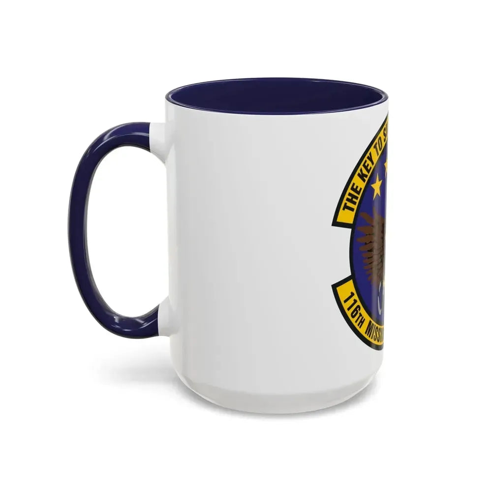 116th Mission Support Flight (U.S. Air Force) Accent Coffee Mug - Go Mug Yourself