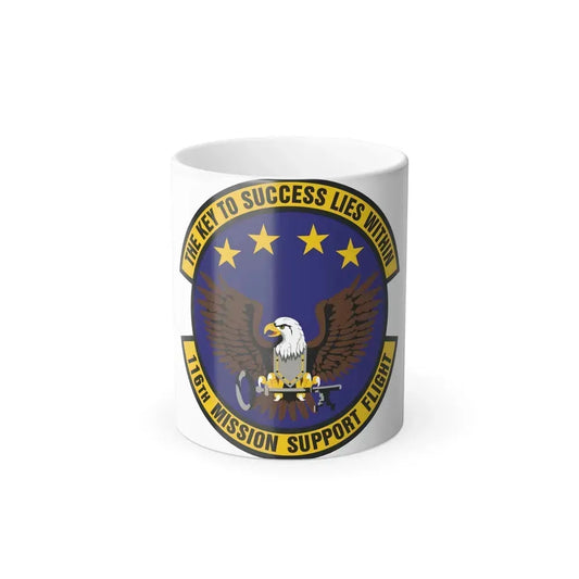 116th Mission Support Flight (U.S. Air Force) Color Changing Mug 11oz - Go Mug Yourself