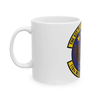 116th Mission Support Flight (U.S. Air Force) White Coffee Mug - Go Mug Yourself
