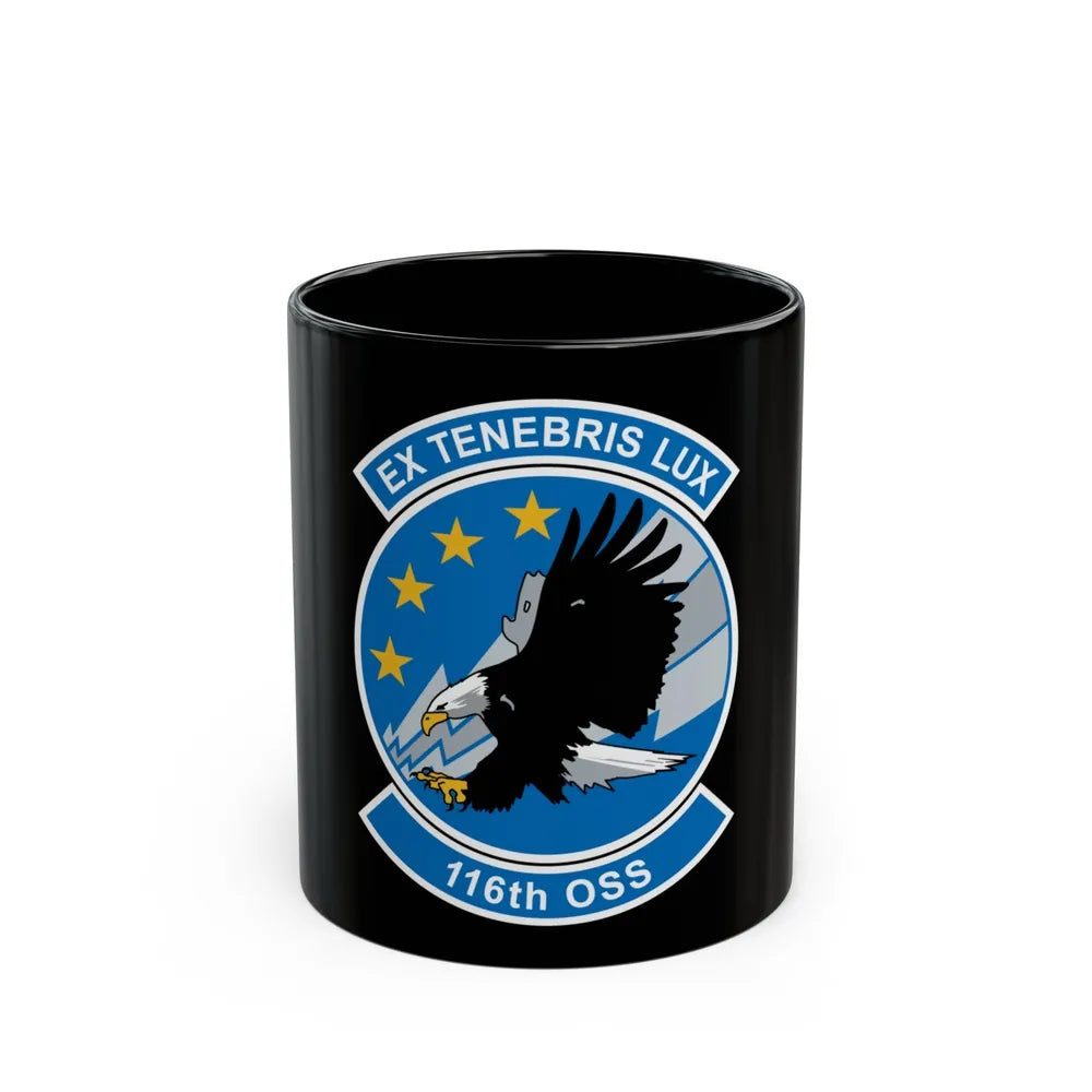 116th OSS (U.S. Air Force) Black Coffee Mug-11oz-Go Mug Yourself