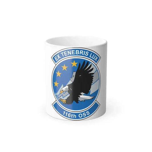 116th OSS (U.S. Air Force) Color Changing Mug 11oz - Go Mug Yourself