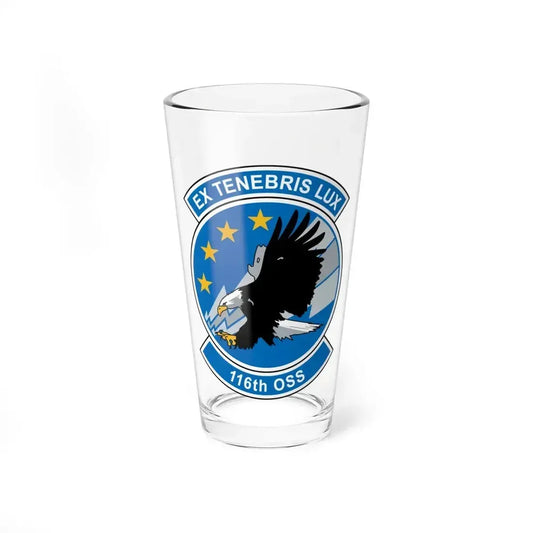 116th OSS (U.S. Air Force) Pint Glass 16oz 16oz - Go Mug Yourself