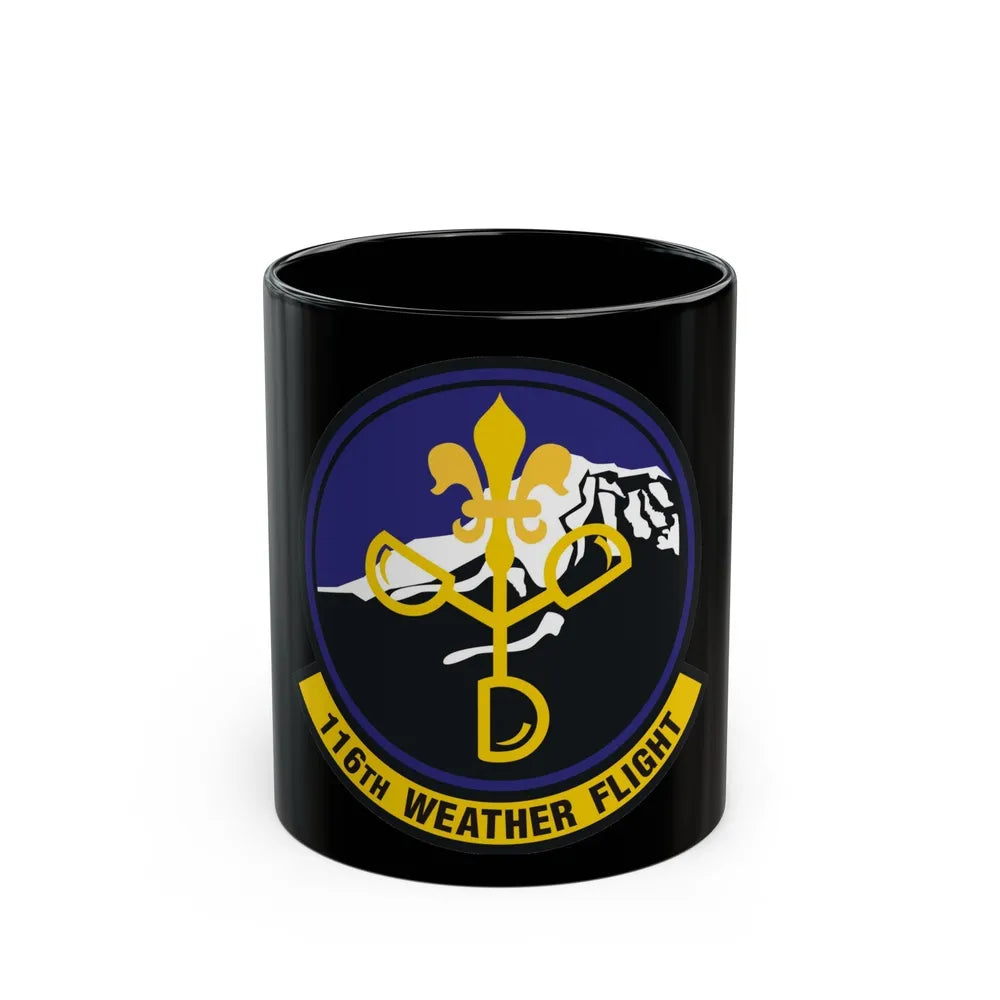 116th Weather Flight (U.S. Air Force) Black Coffee Mug-11oz-Go Mug Yourself