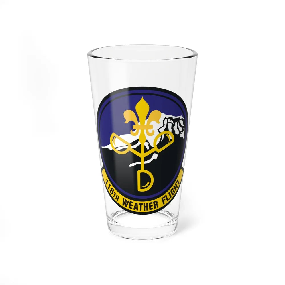 116th Weather Flight (U.S. Air Force) Pint Glass 16oz-16oz-Go Mug Yourself