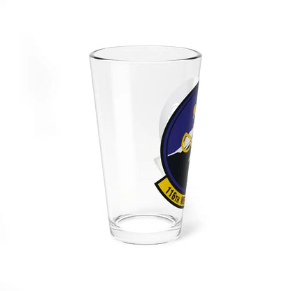 116th Weather Flight (U.S. Air Force) Pint Glass 16oz-Go Mug Yourself