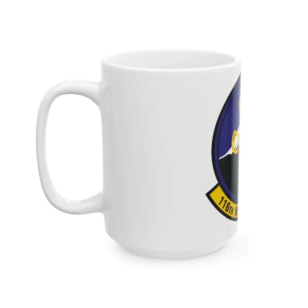 116th Weather Flight (U.S. Air Force) White Coffee Mug-Go Mug Yourself