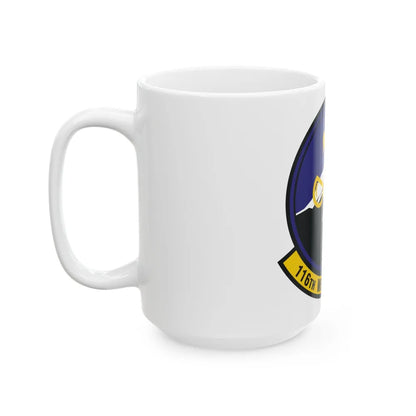 116th Weather Flight (U.S. Air Force) White Coffee Mug-Go Mug Yourself