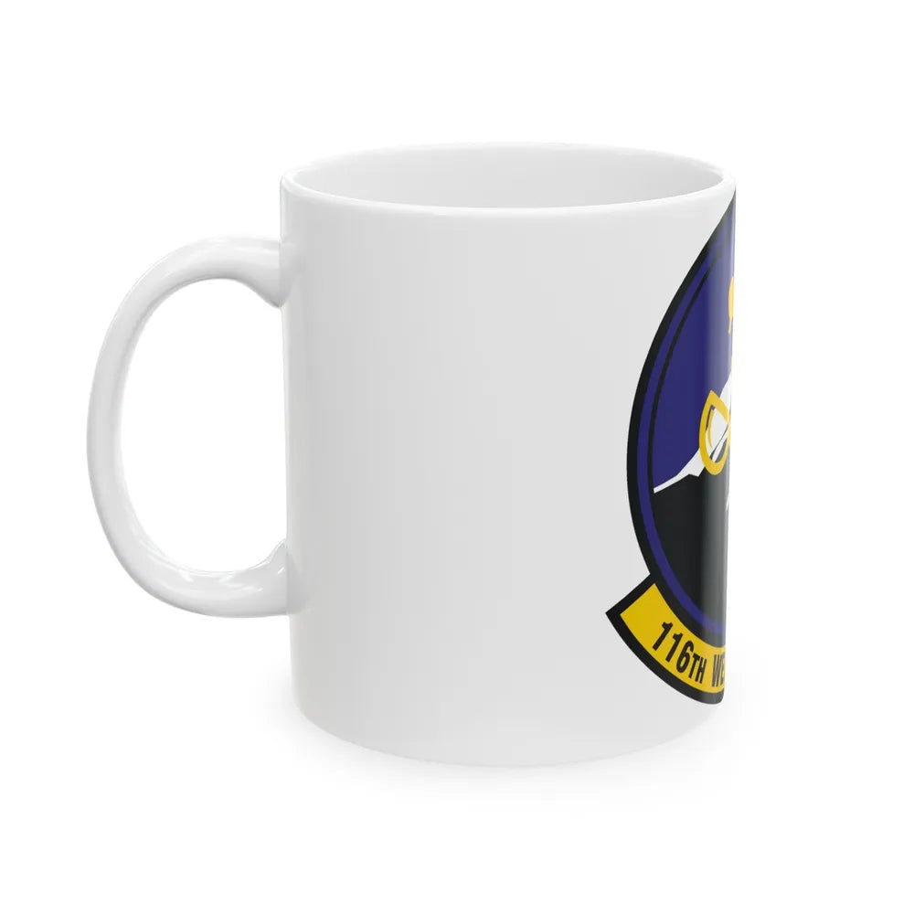 116th Weather Flight (U.S. Air Force) White Coffee Mug-Go Mug Yourself