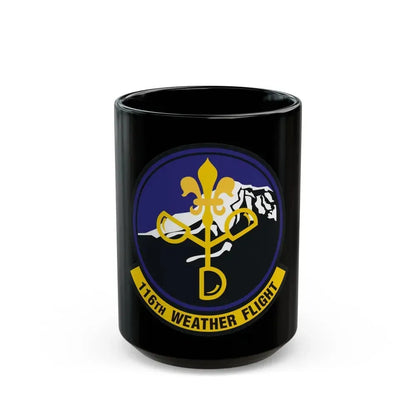 116th Weather Flight (U.S. Air Force) Black Coffee Mug 15oz - Go Mug Yourself