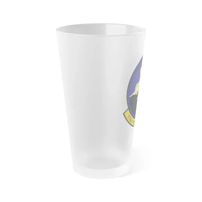 116th Weather Flight (U.S. Air Force) Frosted Pint Glass 16oz - Go Mug Yourself