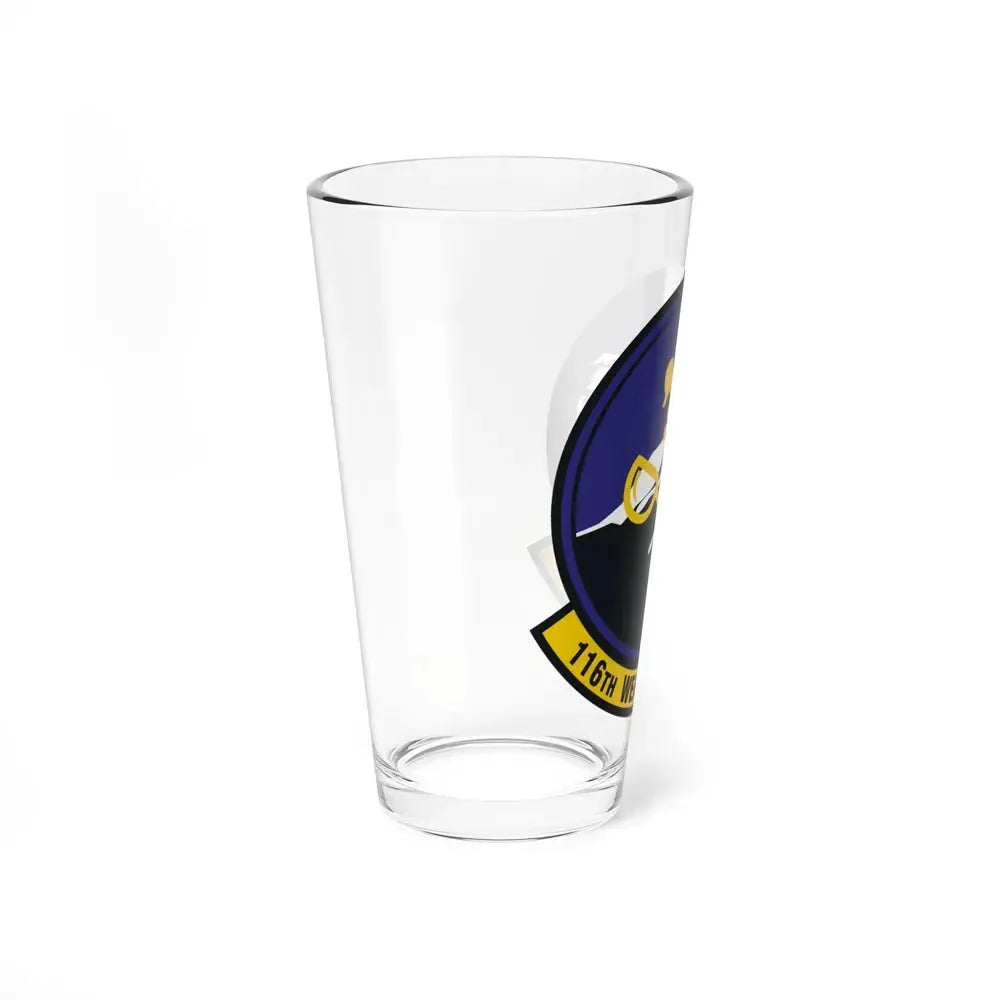 116th Weather Flight (U.S. Air Force) Pint Glass 16oz - Go Mug Yourself