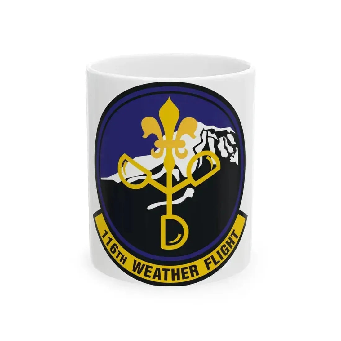 116th Weather Flight (U.S. Air Force) White Coffee Mug 11oz - Go Mug Yourself