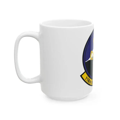 116th Weather Flight (U.S. Air Force) White Coffee Mug - Go Mug Yourself