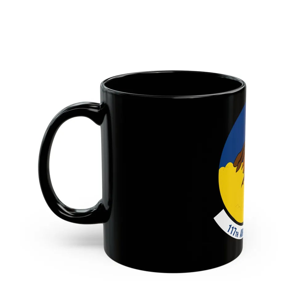 117 Air Refueling Squadron (U.S. Air Force) Black Coffee Mug-Go Mug Yourself