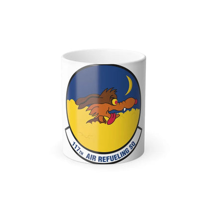 117 Air Refueling Squadron (U.S. Air Force) Color Changing Coffee Mug-11oz-Go Mug Yourself