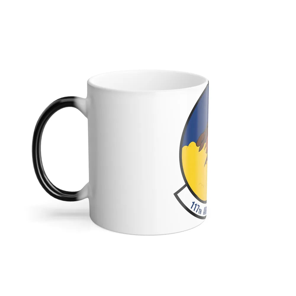 117 Air Refueling Squadron (U.S. Air Force) Color Changing Coffee Mug-Go Mug Yourself