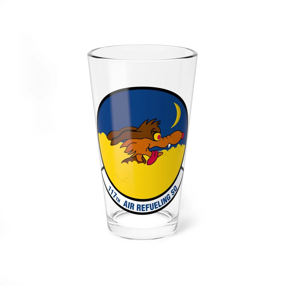 117 Air Refueling Squadron (U.S. Air Force) Pint Glass 16oz-16oz-Go Mug Yourself