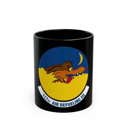 117 Air Refueling Squadron (U.S. Air Force) Black Coffee Mug - Go Mug Yourself