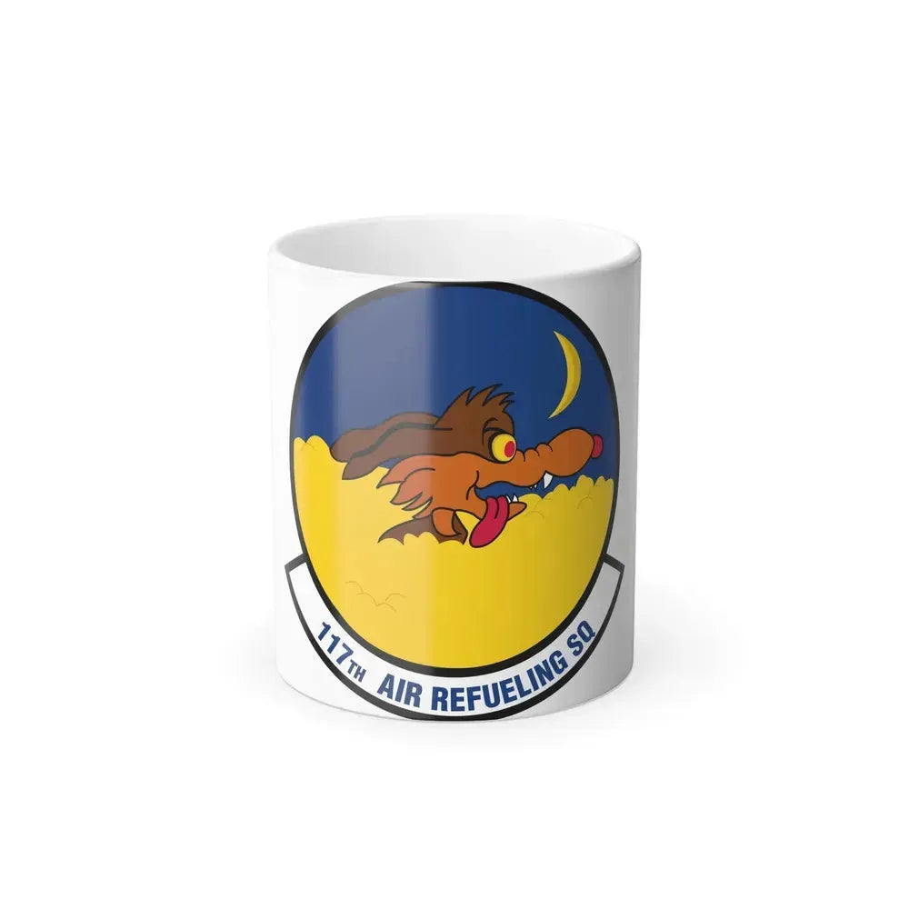117 Air Refueling Squadron (U.S. Air Force) Color Changing Coffee Mug 11oz - Go Mug Yourself