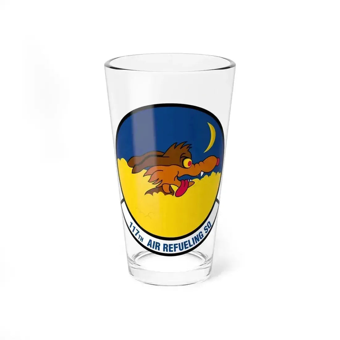 117 Air Refueling Squadron (U.S. Air Force) Pint Glass 16oz 16oz - Go Mug Yourself