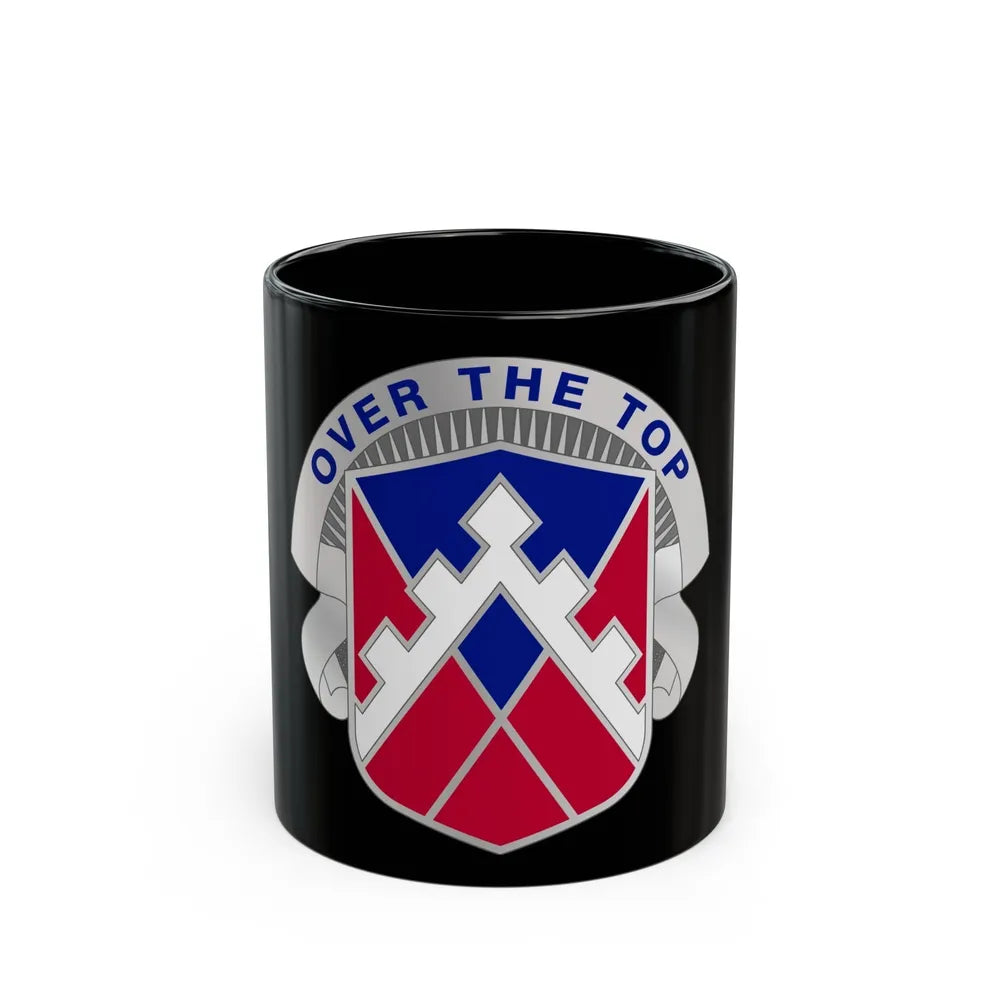 117 Engineer Brigade 2 (U.S. Army) Black Coffee Mug-11oz-Go Mug Yourself